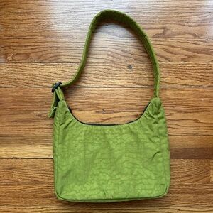 BAGGU Mini Nylon Shoulder Bag - Avocado